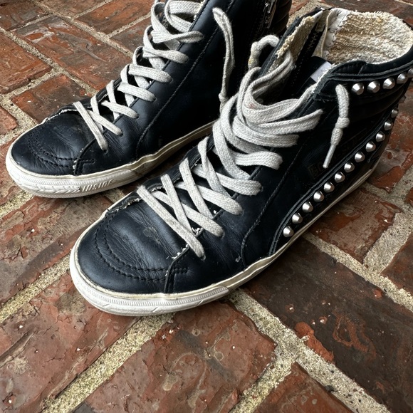 Golden Goose Slide High Top Sneaker - Picture 6 of 8